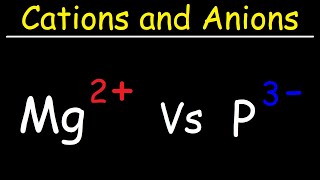 Cations and Anions Explained [upl. by Nanaek890]