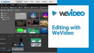 Editing with WeVideo [upl. by Ttenaj16]