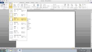 How to set 1 inch Margins in Word [upl. by Eaton13]