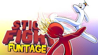 Stick Fight FUNTAGE  Stick it to the man [upl. by Nehpets]