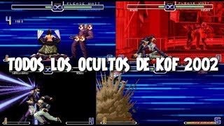 Como hacer TODOS los OCULTOS o ESPECIALES de KOF 2002 [upl. by Masha]