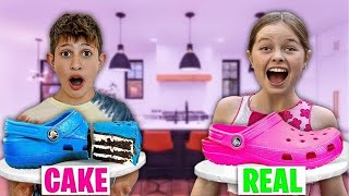 Real or Cake Challenge [upl. by Efinnej]