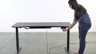 How to reset your desk frame by VIVO [upl. by Danby]