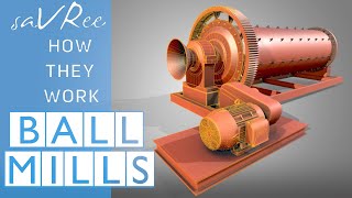 How Ball Mills Work Engineering and Mining [upl. by Lenahc253]