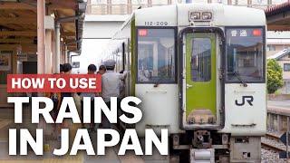 How to Use Trains in Japan  japanguidecom [upl. by Barra]