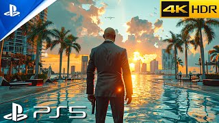 MIAMI PS5 Immersive ULTRA Realistic Graphics Gameplay 4K60FPS Hitman 2 [upl. by Lilybelle]