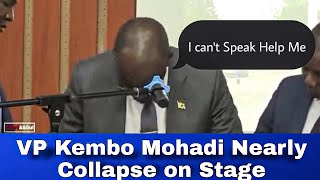 Breaking 😳 Kembo Mohadi Nearly Collapse on Stage [upl. by Eivi]