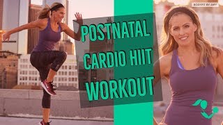 30 Minute Postnatal Cardio HIIT 2 Workout for After Pregnancy [upl. by Venus]