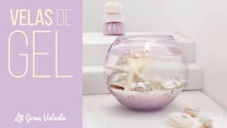 Velas decorativas con gel [upl. by Healy749]