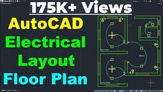 AutoCAD Electrical House Wiring Tutorial for Electrical Engineers [upl. by Haidedej]