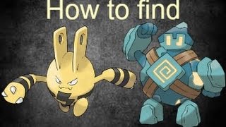 How to find Elekid and Golett  Pokemon Brick Bronze [upl. by Elbart777]