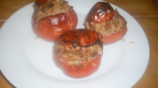 TOMATE FARCIE  Comment faire des tomates farcies maison facilement [upl. by Hasina]