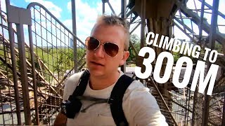 Walking up The Eiffel Tower Paris Vlog France [upl. by Mairb]