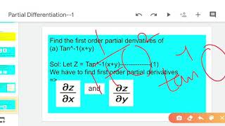 Partial Differentiation  1 by PAnuradha [upl. by Oretna]