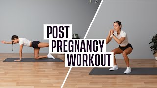 8Minute PostPregnancy Workout [upl. by Rockefeller]