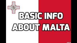 Malta  Basic Information  Everyone Must Know [upl. by Anne-Marie532]