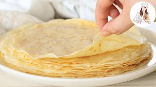 How to make Crepes  French Crepe Recipe [upl. by Muns]