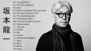 坂本 龍一 Ryuichi Sakamoto Full Album 2020  坂本 龍一 Ryuichi Sakamoto Best Of [upl. by Emanuel]