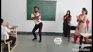 Haryanvi Dance In School Boys Dance By ajay kayat Song  gadn jogi teri to batine nyari s [upl. by Nnylsaj]