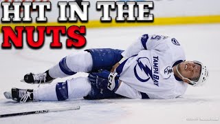 NHL HIT IN THE NUTS [upl. by Fuller410]