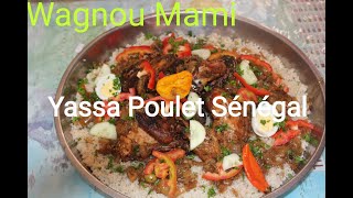 Yassa guinar à la Sénégalaiserecette rapide et facile Yassa pouletpoulet yassayassa guinar [upl. by Eizzil]