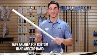 How and Why to Tape Your Lacrosse Stick [upl. by Elly801]