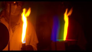 Flame Tests of Metals [upl. by Oilejor]