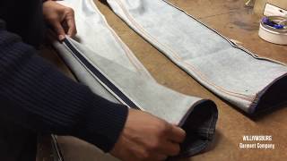 How to Taper Jeans Professionally [upl. by Ysdnyl611]