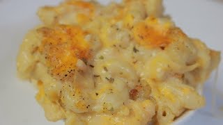 SOUTHERN STYLE BAKED MACARONI amp CHEESE NO VELVEETA Easy [upl. by Lisabeth]