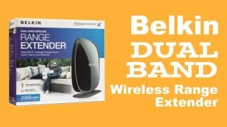 Belkin Dual Band Wireless Range Extender [upl. by Young]