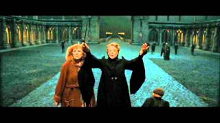 Harry Potter and the Deathly Hallows part 2  Boom and Piertotum Locomotor scene HD [upl. by Anelrac]