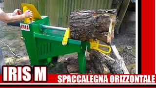 Spaccalegna idraulico a motore elettrico monofase 8 TON  Rosselli Snc [upl. by Tolliver]