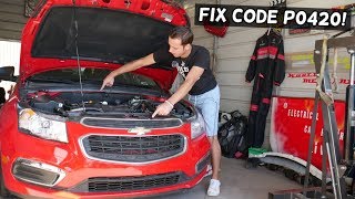 WHAT CAUSES CODE P0420 ENGINE LIGHT CHEVROLET CHEVY GMC BUICK CADILLAC [upl. by Dennis]