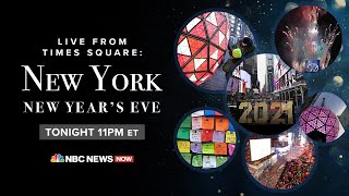 New Year’s Eve Celebrations From Times Square In NYC  NBC News [upl. by Iniretake]