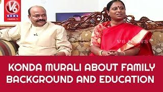 Konda Murali About Family Background And Education  Kirrak Show  V6 News [upl. by Llewon601]