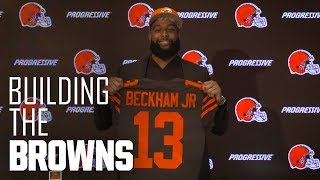 Odell Beckham Jr arrives in Cleveland  Building The Browns [upl. by Mikes628]