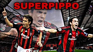 FILIPPO INZAGHI  Best goals for AC Milan [upl. by Ldnek]