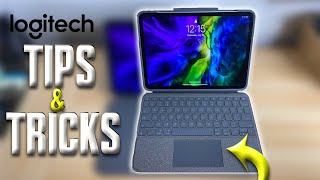 USEFUL TIPS amp TRICKS TO MASTER THE LOGITECH FOLIO TOUCH KEYBOARD [upl. by Kirre]