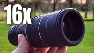 16x52 HD 16x Magnification Zoom Monocular by ARCHEER Review [upl. by Bent]