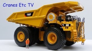 Norscot Caterpillar 795F AC Mining Truck by Cranes Etc TV [upl. by Ojybbob417]