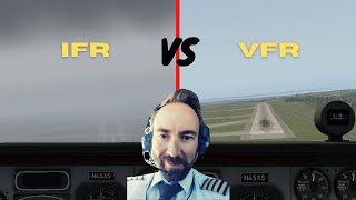 IFR vs VFR flight  Instrument Flight Rules VS Visual Flight Rules [upl. by Susanna310]