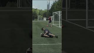 Aura Black Goalkeeper Glove Saves [upl. by Asiruam]