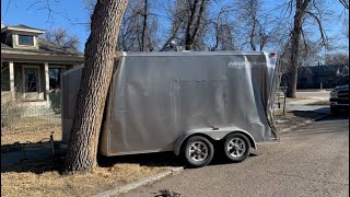 Enclosed Trailer Rebuild Part 1 [upl. by Lutero]