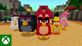 Angry Birds Minecraft mod [upl. by Nawtna512]