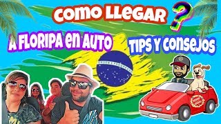 Cómo llegar a florianópolis en auto 2020🌴🌴🚗🚗 VIAJES EN FAMILIA [upl. by Yldarb]