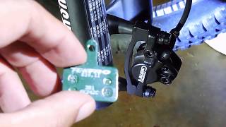 How to replace pads on Tektro Gemini hydraulic brakes [upl. by Willette306]