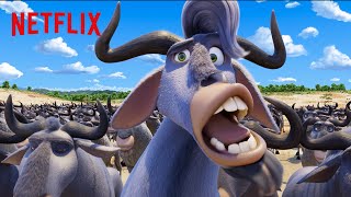 Singing Stampeding Wildebeests 🎵 Jungle Beat The Movie  Netflix After School [upl. by Suzie177]