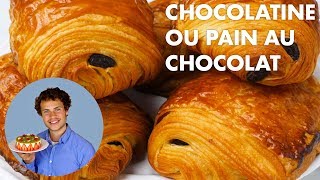 RECETTE DES CHOCOLATINES OU PAINS AU CHOCOLAT [upl. by Lynnworth]