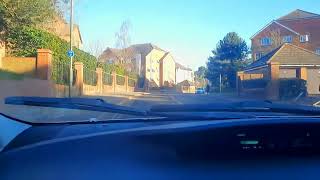 Driving in Redhill surrey surrey visitengland visituk [upl. by Novart]