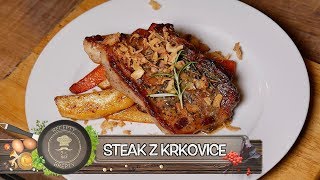 Steak z vepřové krkovice  Valentýnské menu [upl. by Nurat]